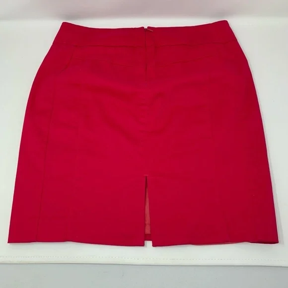 Express Cotton Fuchsia Stretchy Pencil Skirt Women’s Size 4 - Picture 2 of 8